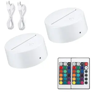 Multi-Color LED Lamp Base for Atmosphere Settings 24 S6ea7041cb6464bbcb207ebfd7c55bd54A 7