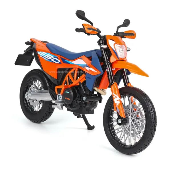 Maisto 1:12 KTM 690 SMC R Model Motorcycle - Image 5