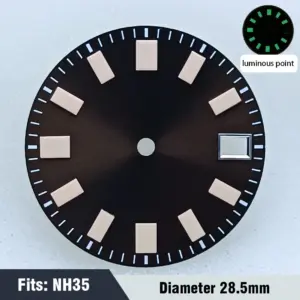Men's Watch Dial NH35Nh36 Luminous Sterile Model 139 S6ef89e89edb34c5a8f3bc2ffc4950e11R
