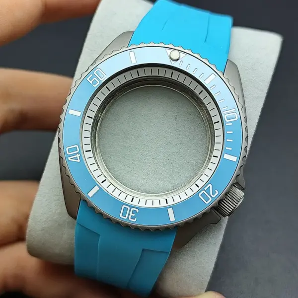 42mm NH35 Stainless Steel Watch Case with Sapphire Glass - Image 37