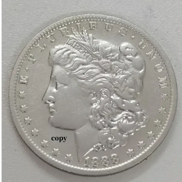 Replica US 1878-CC Morgan Silver Dollar Coin - Image 8
