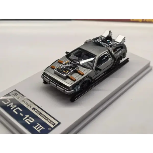 Back To Future 1:64 Diecast Alloy Car Model - Image 3