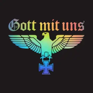 Custom Car Decal for Gott Mit Uneagle 16cm 11 S6f34b9ab930d48848f7a03daa969dddfg