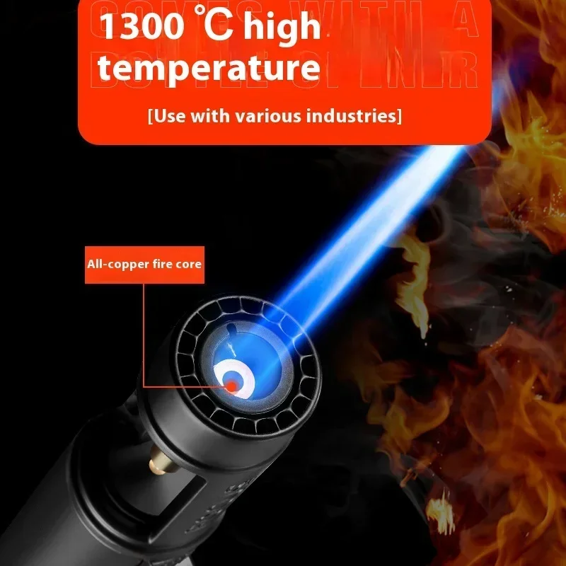 Windproof Jet Torch Gas Lighter for Kitchen and Outdoor 2 Windproof Jet Torch Gas Lighter for Kitchen and Outdoor - Image 2