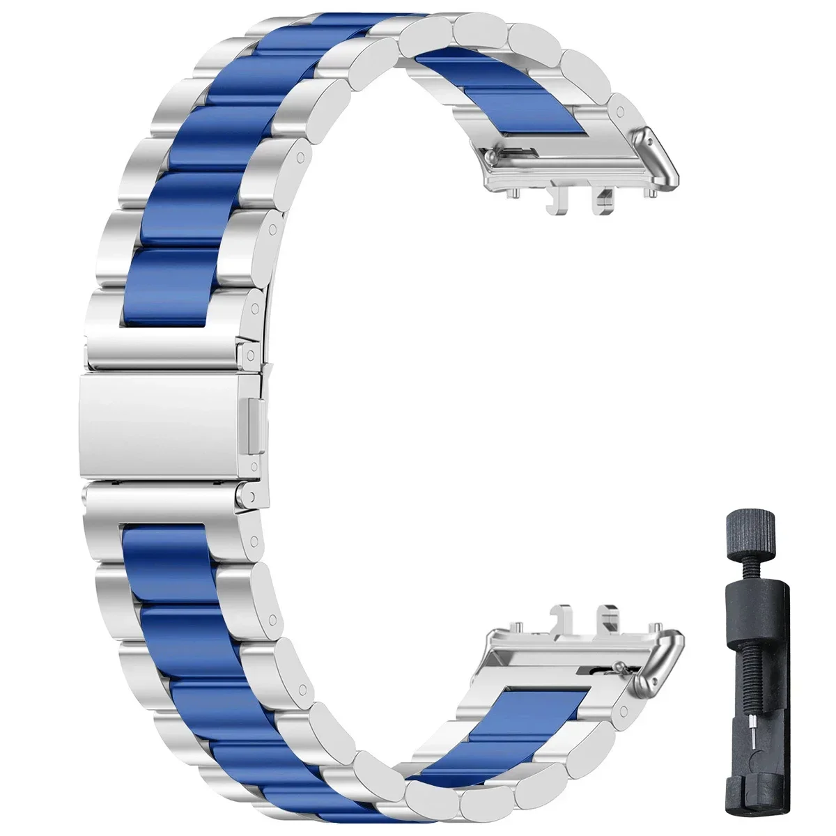 Stainless Steel Band for Samsung Galaxy Fit 3 19 Stainless Steel Band for Samsung Galaxy Fit 3 - Image 19