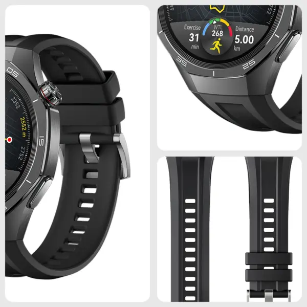 Silicone Strap for Huawei Watch GT5/GT4 46mm - Image 4