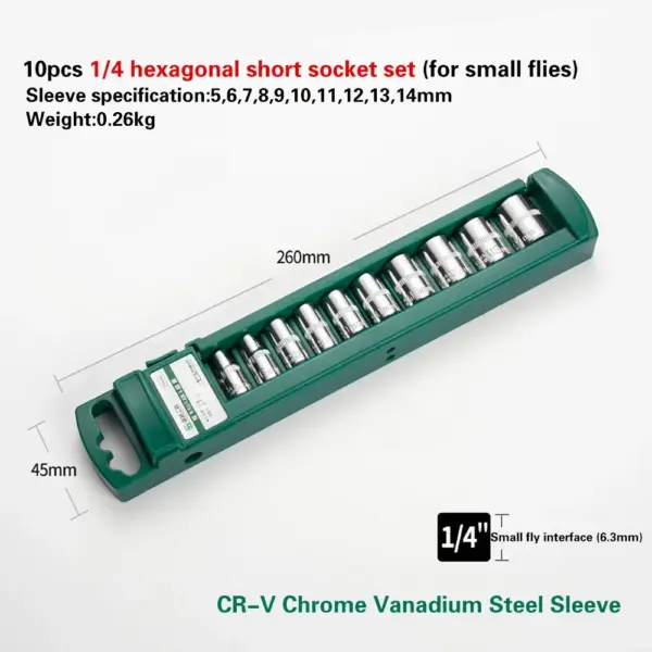 Hex Socket Set 5-24mm for Reliable Tooling - Image 10