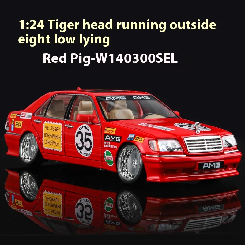 1:24 Mercedes Benz S W140 320SEL Diecast Model Car 2 1:24 Mercedes Benz S W140 320SEL Diecast Model Car - Image 2