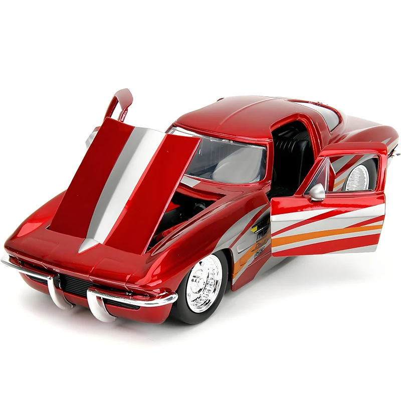 JADA 1:24 Corvette Stingray Alloy Car Model 5 JADA 1:24 Corvette Stingray Alloy Car Model - Image 5