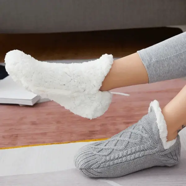 Men's Ultra Warm Cozy Slip-On Floor Socks - Image 2