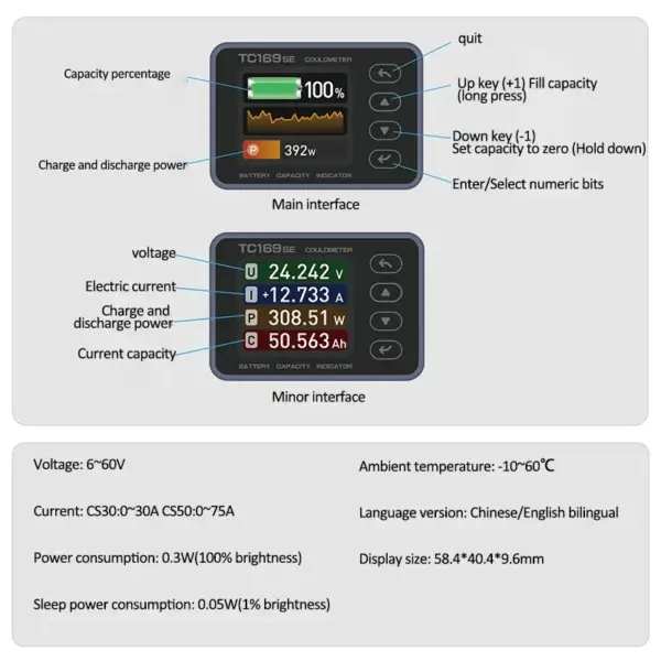 TC169SE Digital Coulombmeter for Battery Monitoring - Image 6