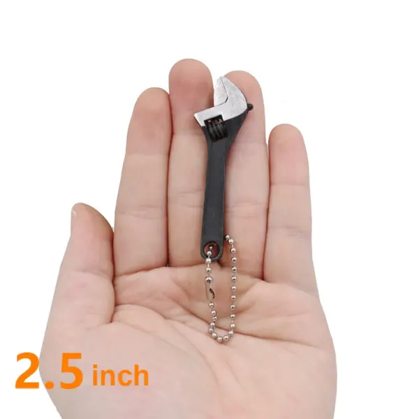 Mini 2.5/4 Inch Adjustable Open-End Spanner Tool Set - Image 7