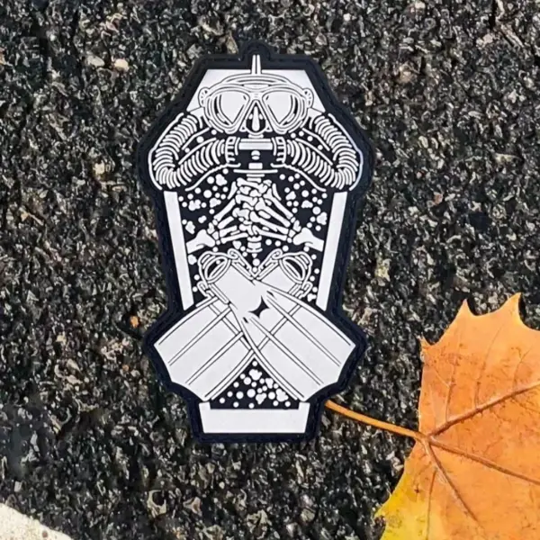 Frogman 3D PVC Patch for Tactical Gear - Image 3