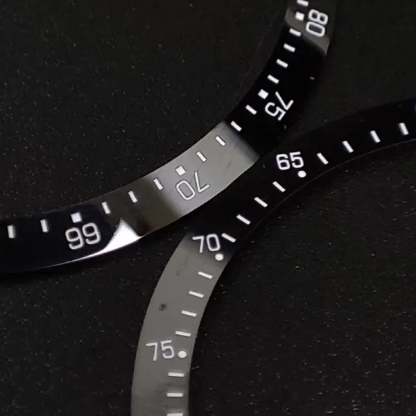 39-42mm Sloping Ceramic Bezel Insert for Watch Repair - Image 2