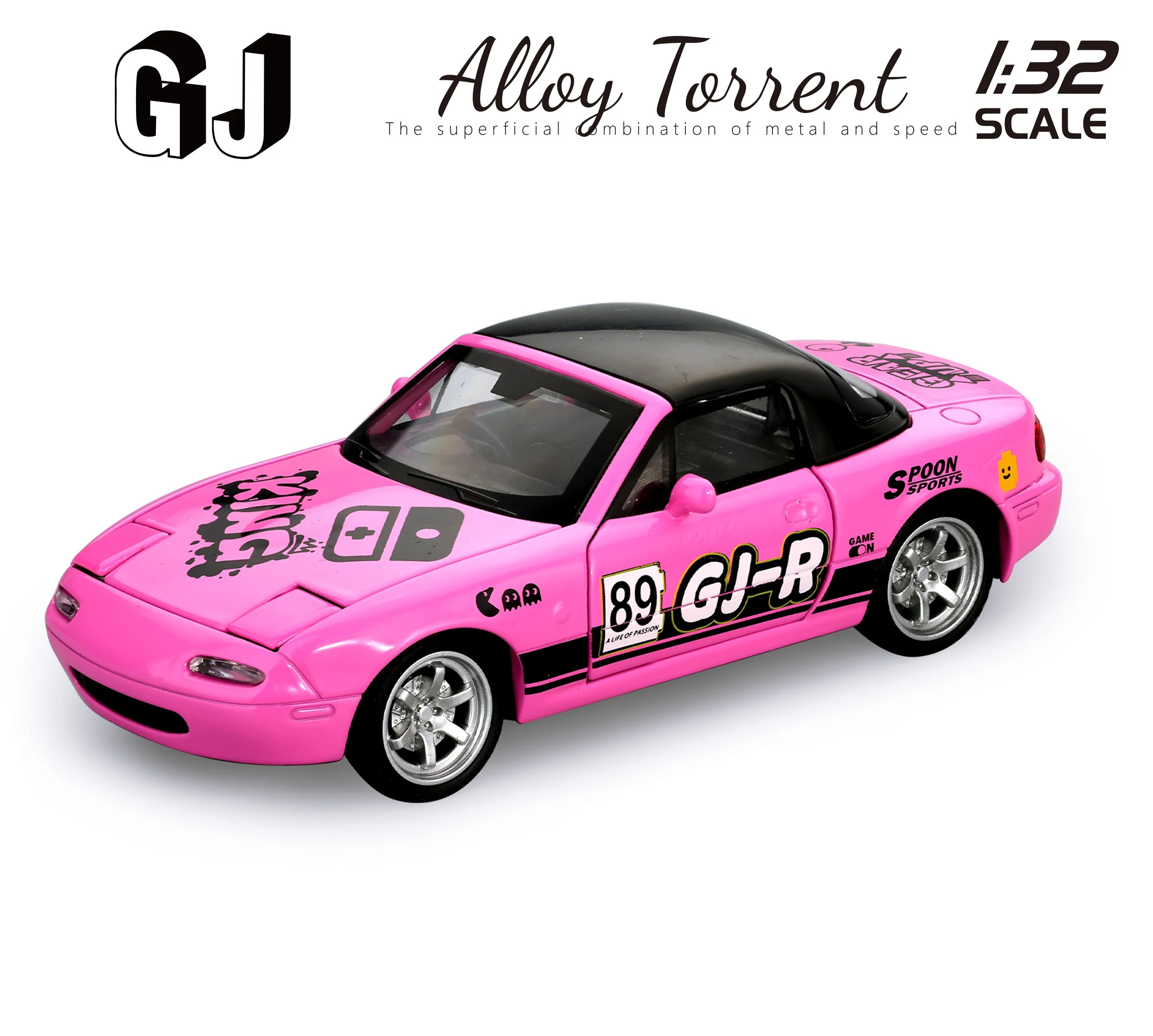 GJ 1:32 Mazda MX-5 Miata Diecast Car Model 7 GJ 1:32 Mazda MX-5 Miata Diecast Car Model - Image 7