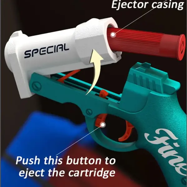 Mini S686 Soft Bullet Launcher Toy Gun - Image 4