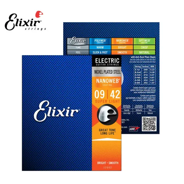 12-Pack Elixir Nanoweb Guitar Strings 80/20 Bronze - Image 7