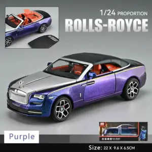 1:24 Rolls Royce Dawn Alloy Model Car 24 S7024d98702fc4ac593d6980be1af556fM 4