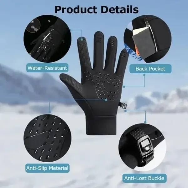Winter Touch Screen Gloves for Outdoors - Image 2