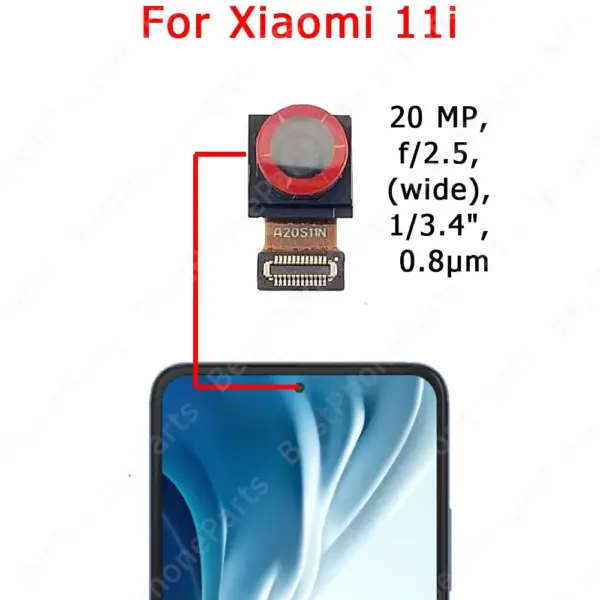 Xiaomi Mi 11 Series Front Camera Replacement Kit - Image 9