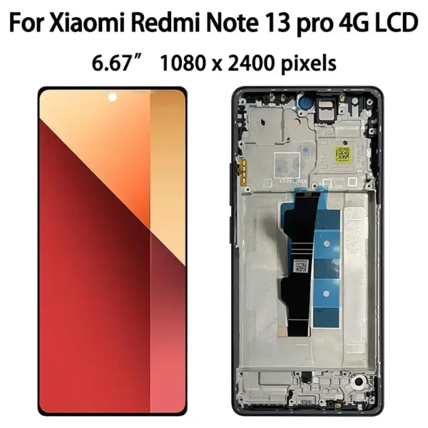 6.67-Inch AMOLED Display for Xiaomi Redmi Note 13 Pro - Image 3