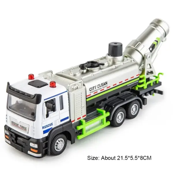 1:32 Urban Sweeping Truck Toy Model for Kids - Image 7