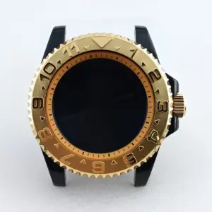 GMT Black Watch Case for NH34/NH35/NH36 Movements 108 S7062b6dcf465462ca7b1e0977c5f1d6a9 10