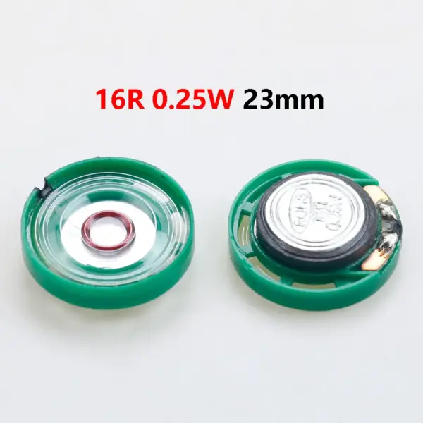 Green Round 8-32 Ohm Toy Car & Doorbell Speaker Set - Image 13