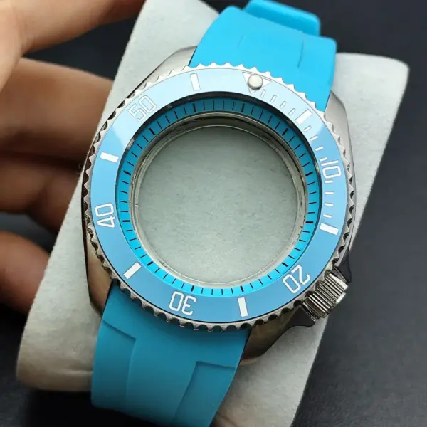 42mm NH35 Stainless Steel Watch Case with Sapphire Glass - Image 62