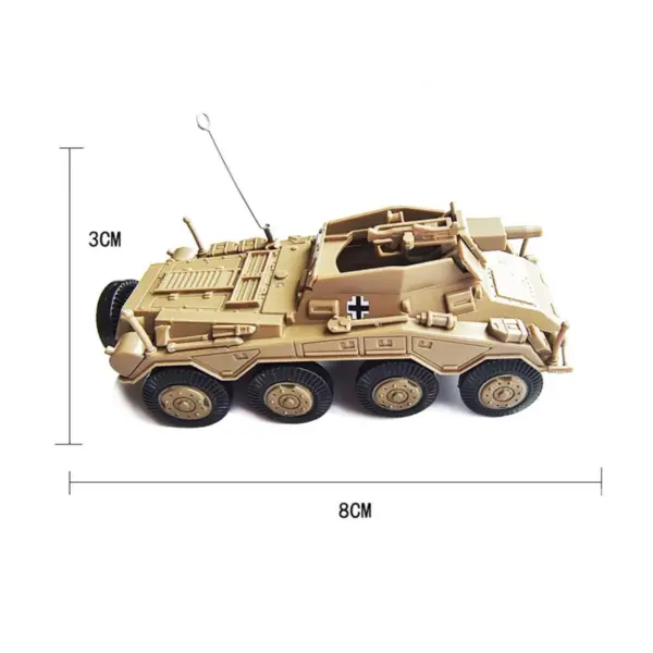 1/72 German Tank Vehicle Model Kit - Image 8