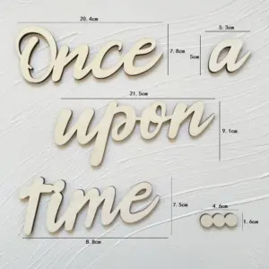Wooden Once Upon a Time Wall Stickers 8 S70fcaf9b56fd4a008a3da813cfe0698eW