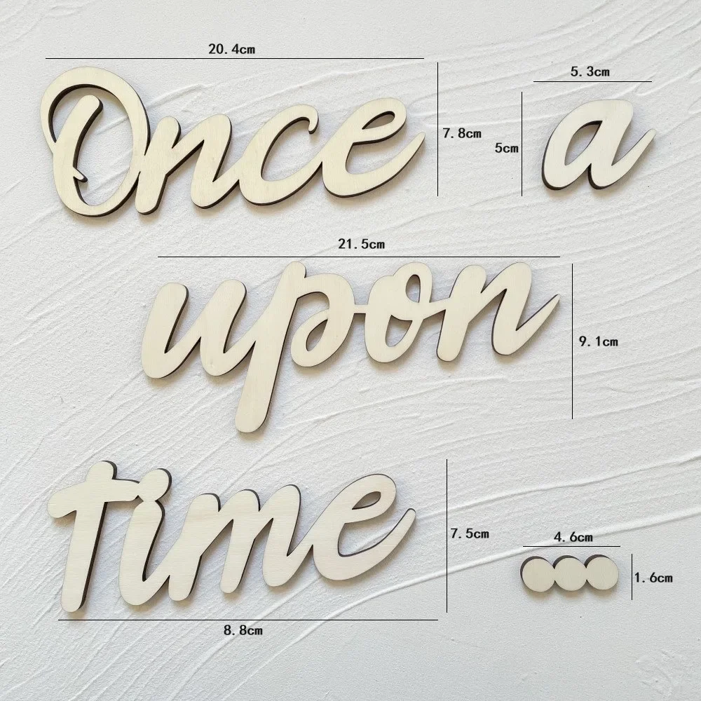Wooden Once Upon a Time Wall Stickers 4 Wooden Once Upon a Time Wall Stickers - Image 4