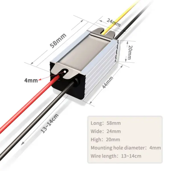 LY-KREE 12V to 5V DC Step-Down Converter for Car LEDs - Image 6