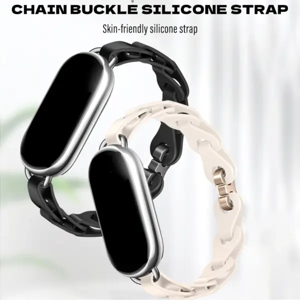 Silicone Replacement Strap for Xiaomi Mi Band 8 and 9 - Image 2