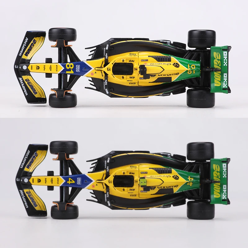 Bburago 1:43 McLaren MCL38 F1 Model Car No.81 4 Bburago 1:43 McLaren MCL38 F1 Model Car No.81 - Image 4