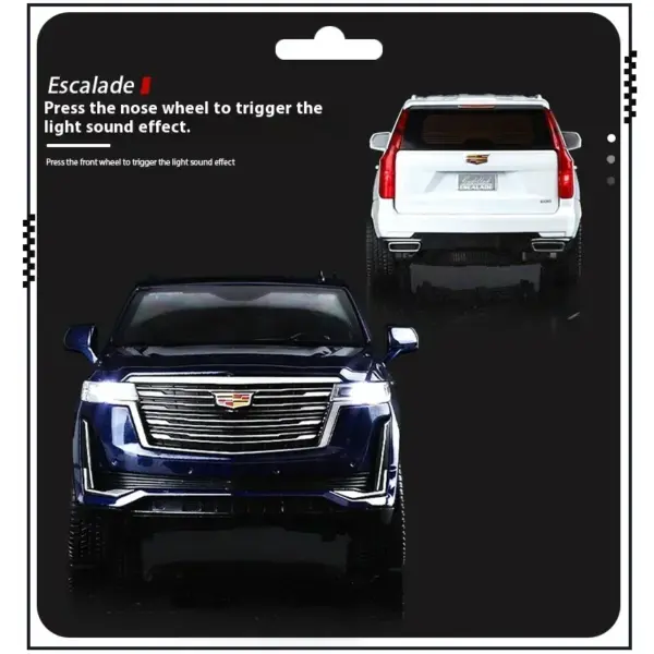 1:24 Cadillac Escalade Diecast SUV Model - Image 6