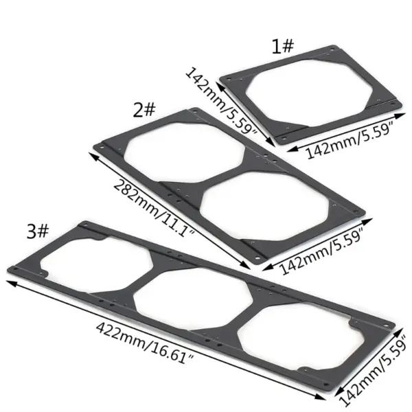 Computer Fan Conversion Adapter Bracket 120-140mm - Image 6