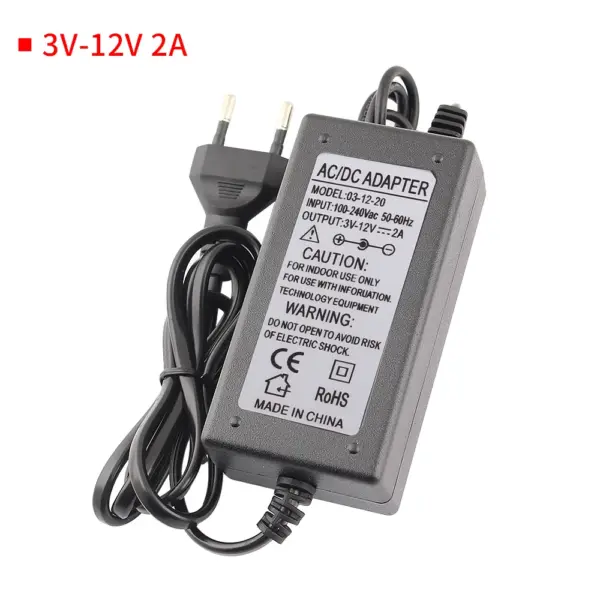Adjustable DC Power Adapter 1V-36V for LED Strips - Image 15