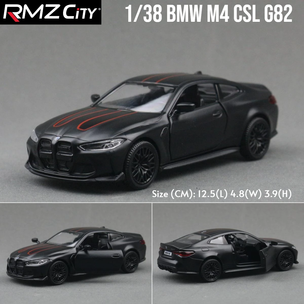 1/36 BMW M2 M3 M4 M5 Diecast Toy Car Collection 9 1/36 BMW M2 M3 M4 M5 Diecast Toy Car Collection - Image 9