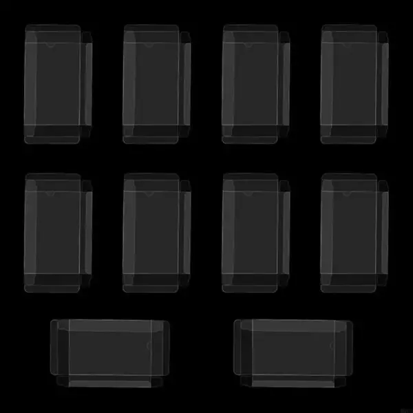 5-Pack Clear Game Cartridge Storage Cases - Image 2