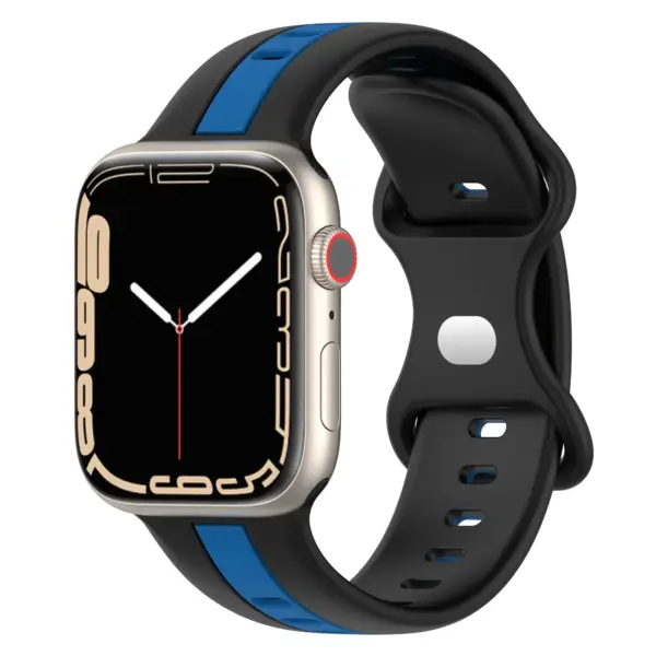 Silicone Sport Loop Strap for Apple Watch Series 10-2 - Image 12