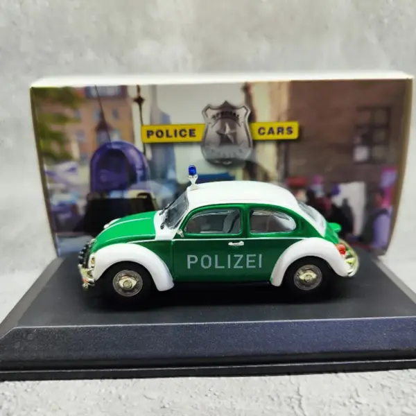 Atlas 1/43 German Police Car Model - Image 3