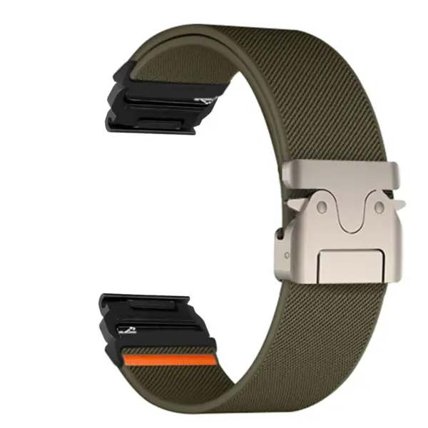 Nylon Quick Fit Strap for Garmin Fenix 7X and More - Image 16