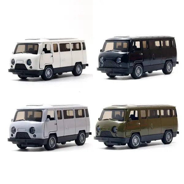 1:36 Alloy Vintage Pull Back Car Model for Collections - Image 4