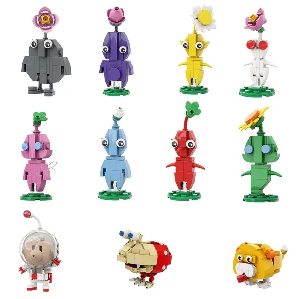 Anime Pikmined Hocotate Olimar Building Set - Image 17
