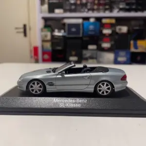 1:43 R230 2003 Convertible Diecast Car Model 8 S73d988a6334245f3bf8969057fb20d27q 1