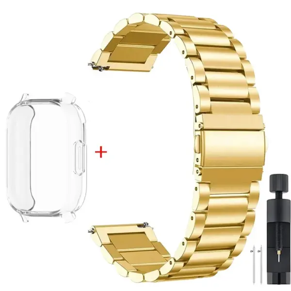 Luxury Metal Strap & TPU Case for Redmi Watch 5 - Image 18