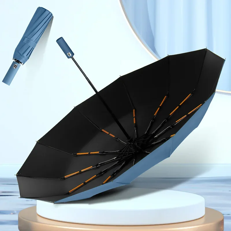 Large Windproof UV-Resistant Travel Umbrella 5 Large Windproof UV-Resistant Travel Umbrella - Image 5