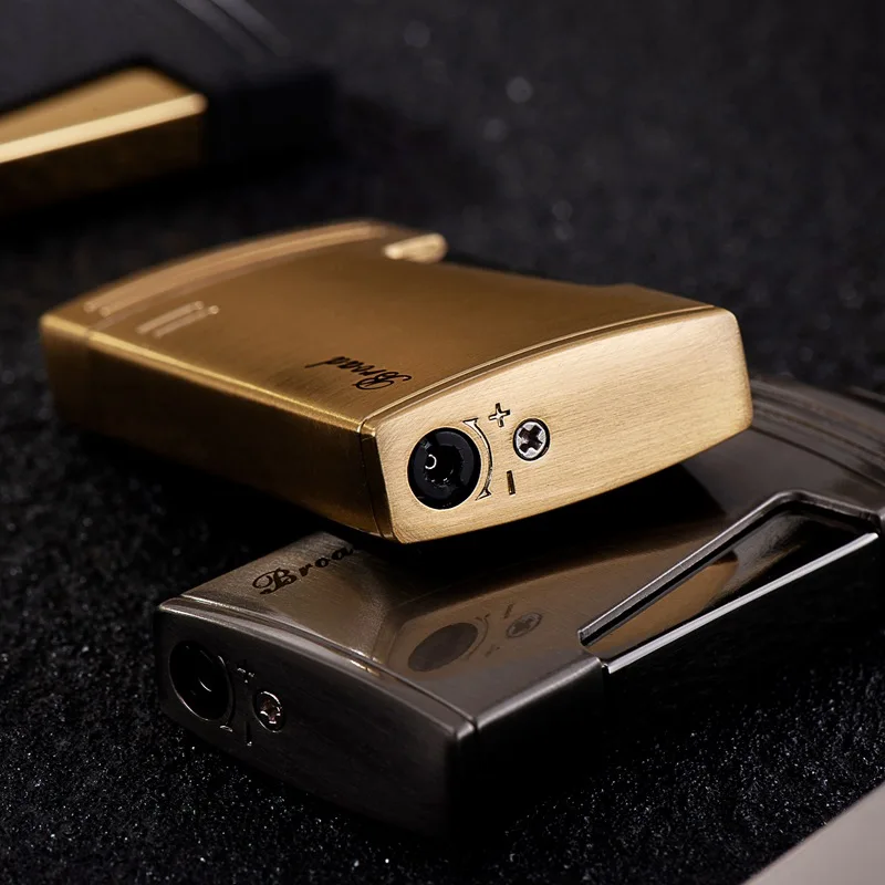 Windproof Metal Cigar Lighter Jet Torch Gas Flames 3 Windproof Metal Cigar Lighter Jet Torch Gas Flames - Image 3