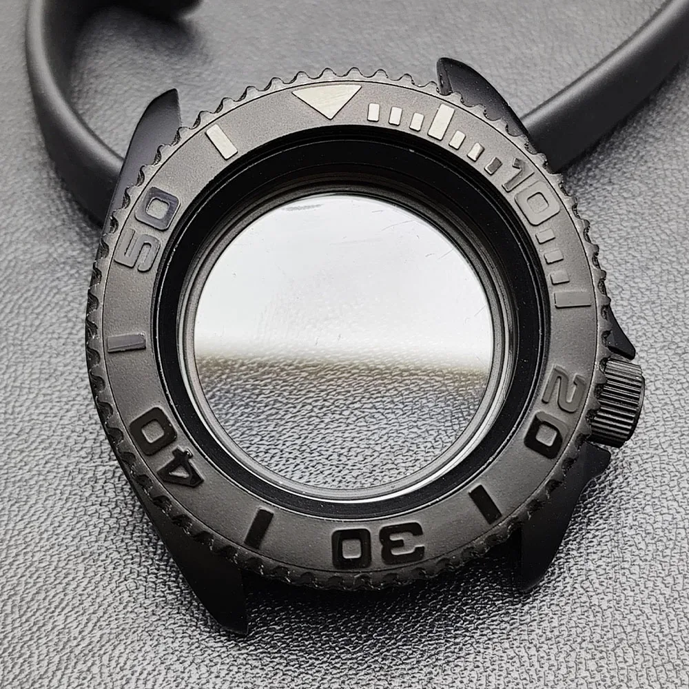 42mm Black Matte Watch Case for NH35 Movement 78 42mm Black Matte Watch Case for NH35 Movement - Image 78